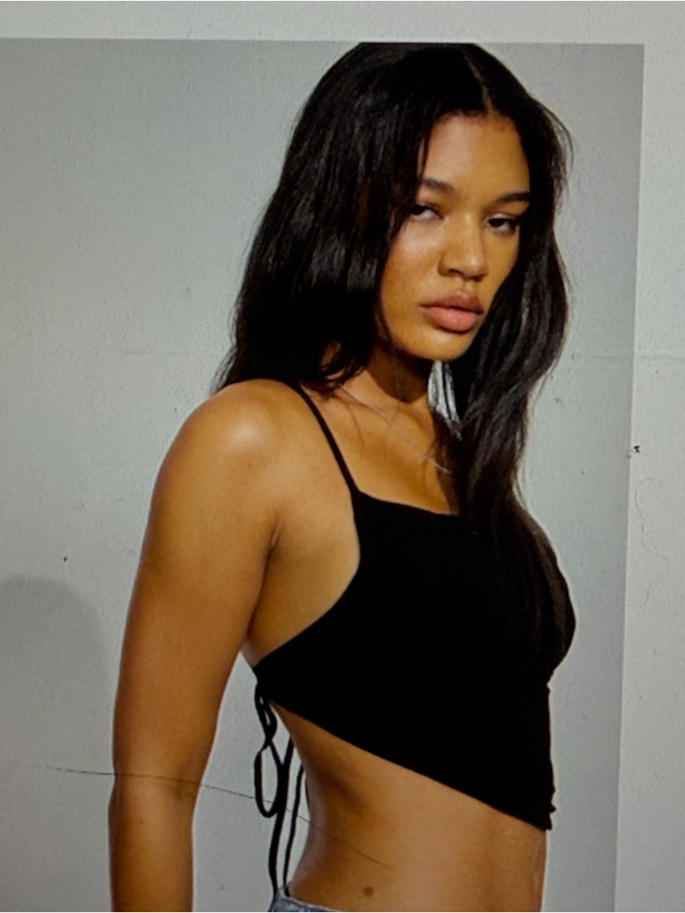 Cowl Strappt Back Top